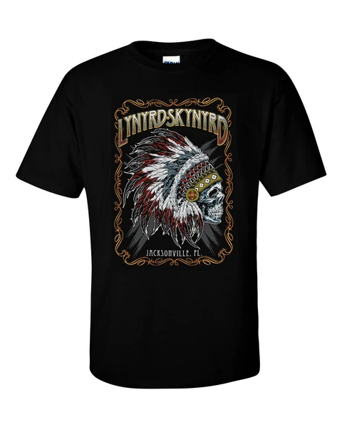 LYNYRD SKYNYRD - Indian Skull - T-Shirt